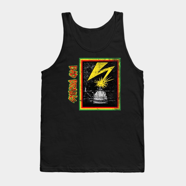 Bad Brains Vintage Tank Top by tawmek